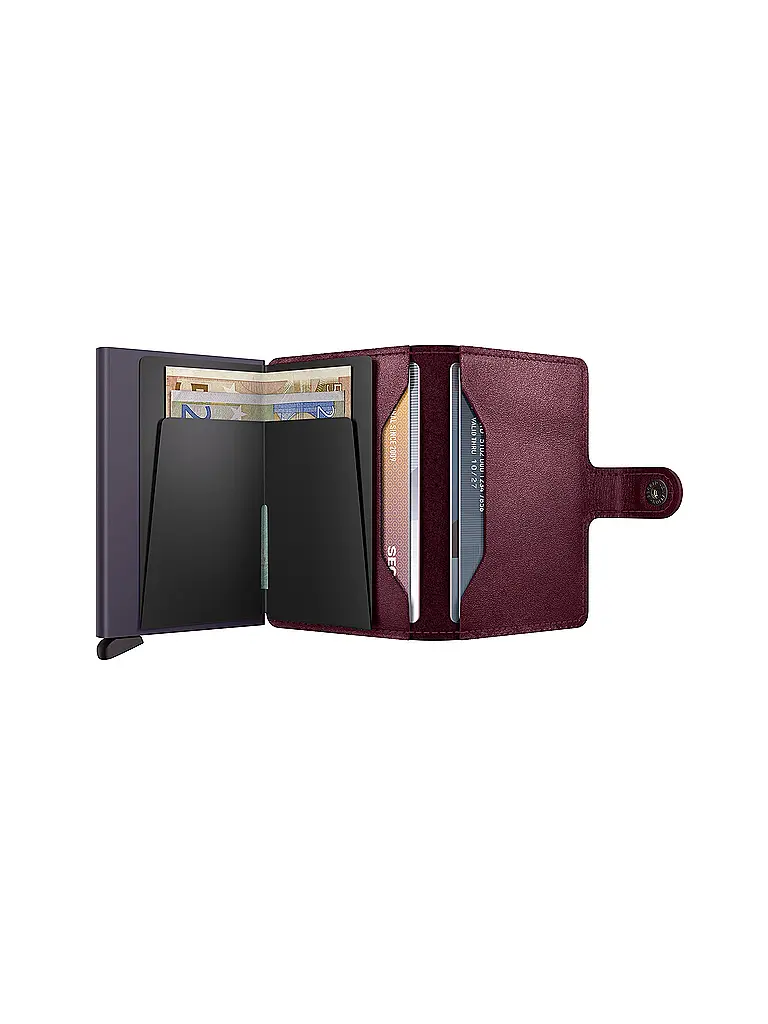 SECRID | Geldbörse - Miniwallet Original Cranberry | dunkelrot