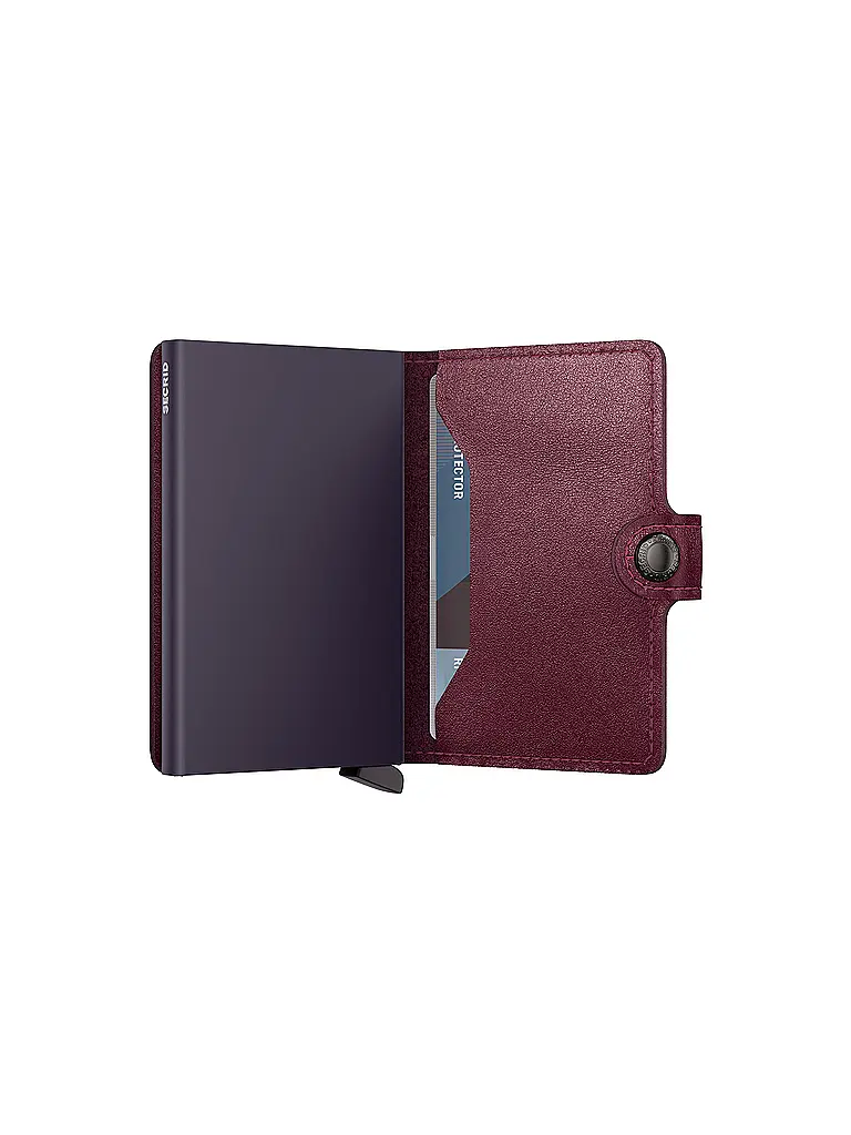 SECRID | Geldbörse - Miniwallet Original Cranberry | dunkelrot