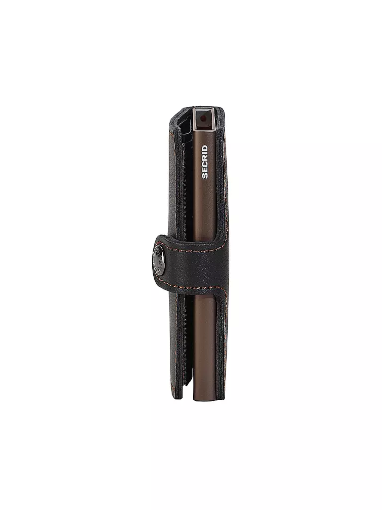 SECRID | Geldbörse - Miniwallet Original Mini Black-Brown | braun