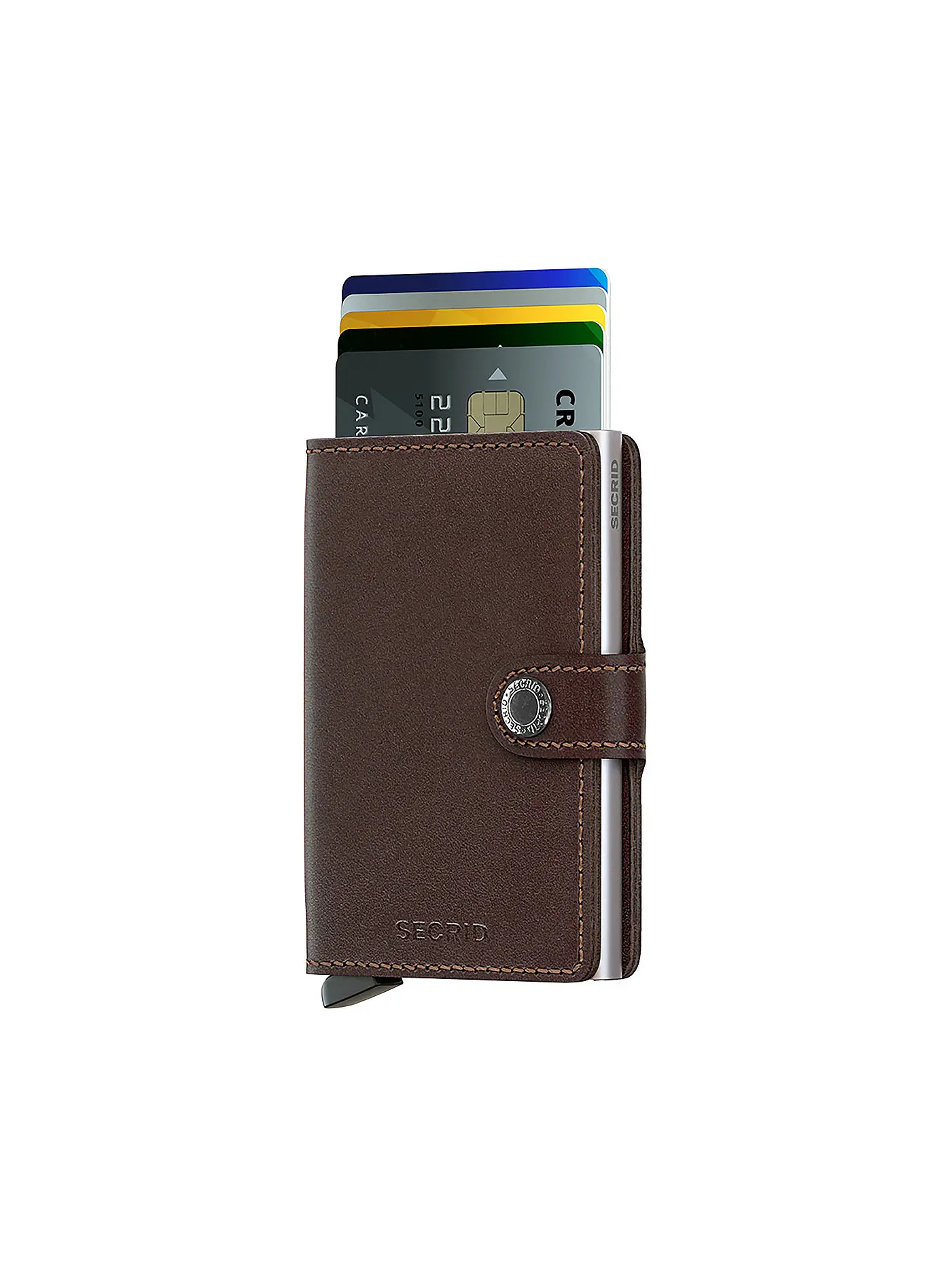 SECRID | Geldbörse - Miniwallet ORIGINAL MINI orange  | braun