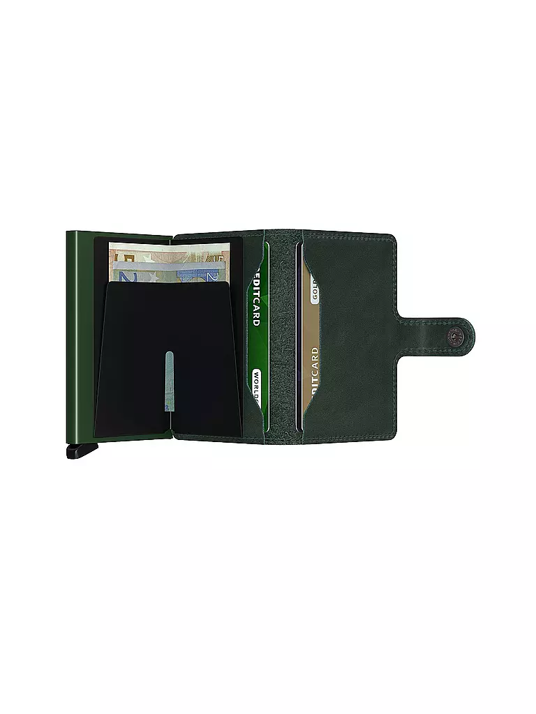SECRID | Geldbörse - Miniwallet Original Mini Green | dunkelgrün