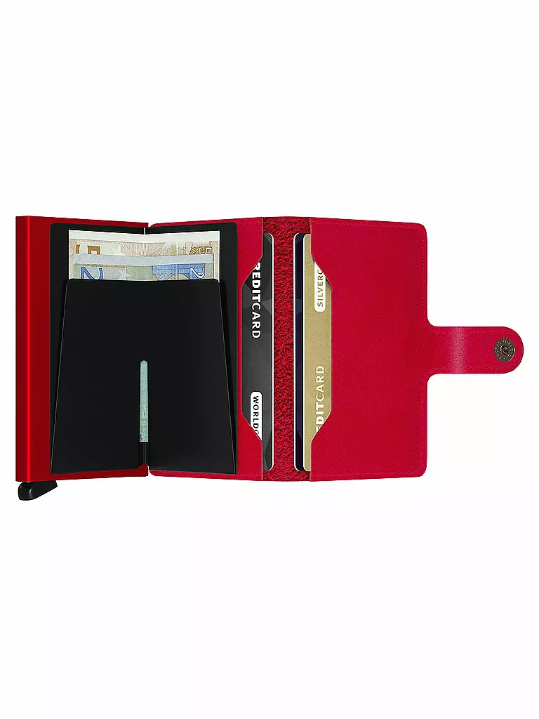 SECRID | Geldbörse - Miniwallet Original Mini Red/Red | rot