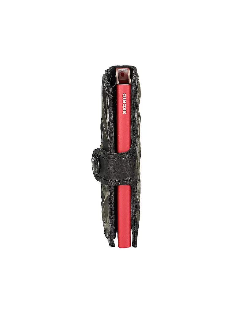 SECRID | Geldbörse - Miniwallet PRISM black red  | schwarz