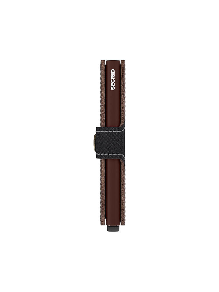 SECRID | Geldbörse - Miniwallet Saffiano Brown | braun
