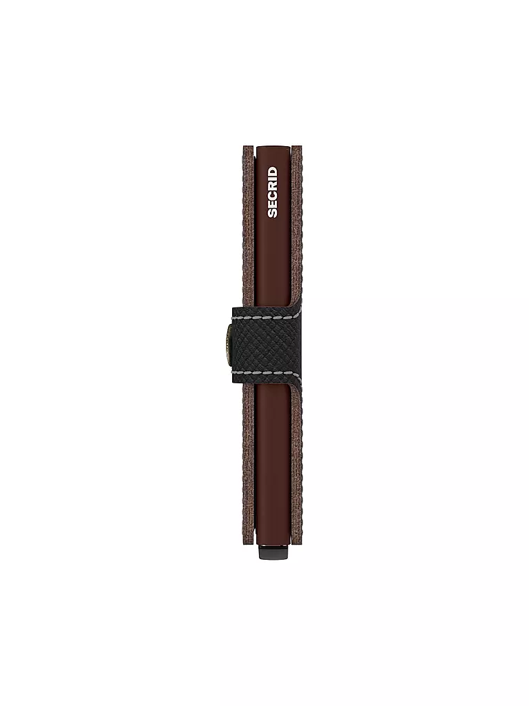 SECRID | Geldbörse - Miniwallet Saffiano Brown | braun