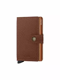 SECRID | Geldbörse - Miniwallet Saffiano Caramel | hellbraun