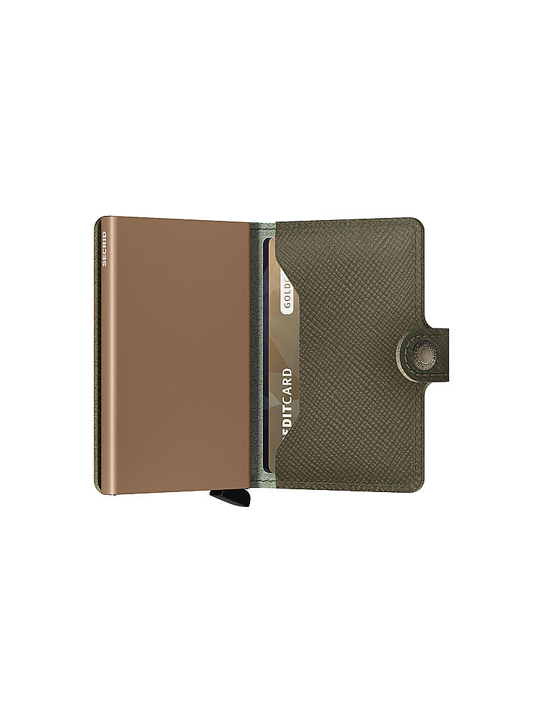 SECRID | Geldbörse - Miniwallet Saffiano Olive | olive