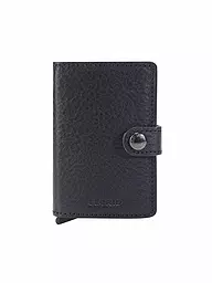 SECRID | Geldbörse - Miniwallet Vegetable Tanned Navy/Silver | blau