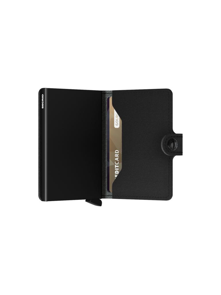 SECRID | Geldbörse - Miniwallet Yard Mini Black | schwarz