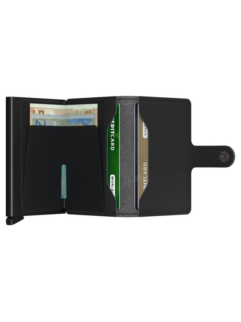 SECRID | Geldbörse - Miniwallet Yard Mini Black | schwarz