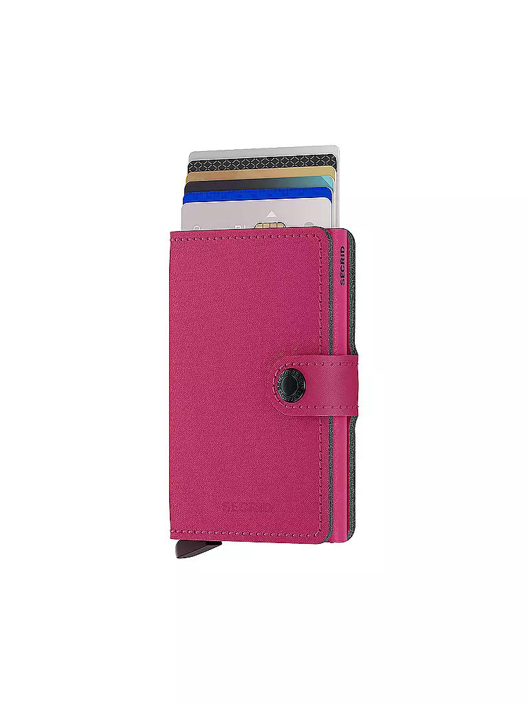 SECRID | Geldbörse - Miniwallet Yard Powder Fuchsia | hellblau