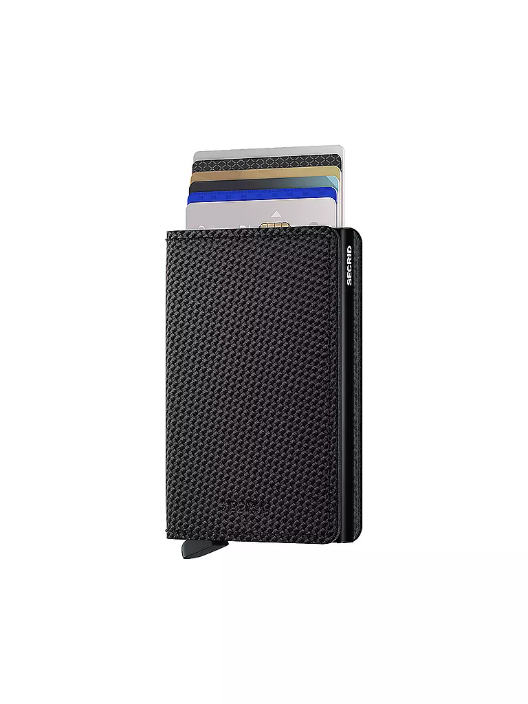 SECRID | Geldbörse - Slimwallet Carbon Black | schwarz