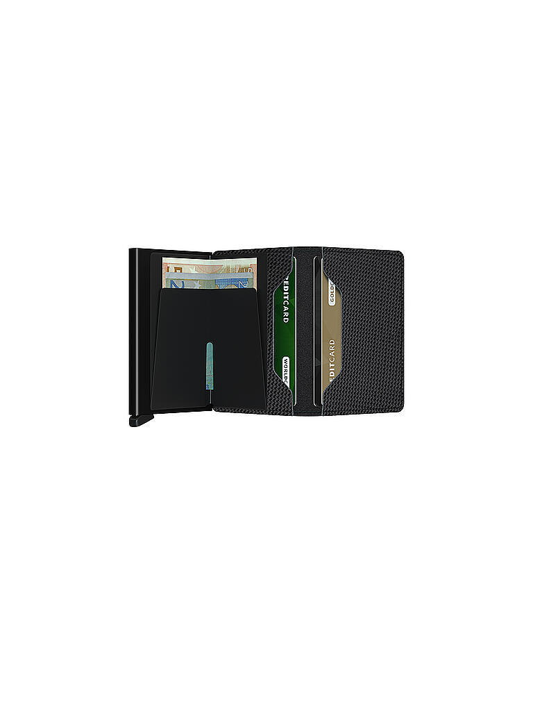 SECRID | Geldbörse - Slimwallet Carbon Black | schwarz