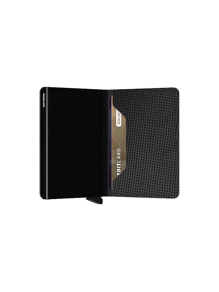 SECRID | Geldbörse - Slimwallet Carbon Black | schwarz