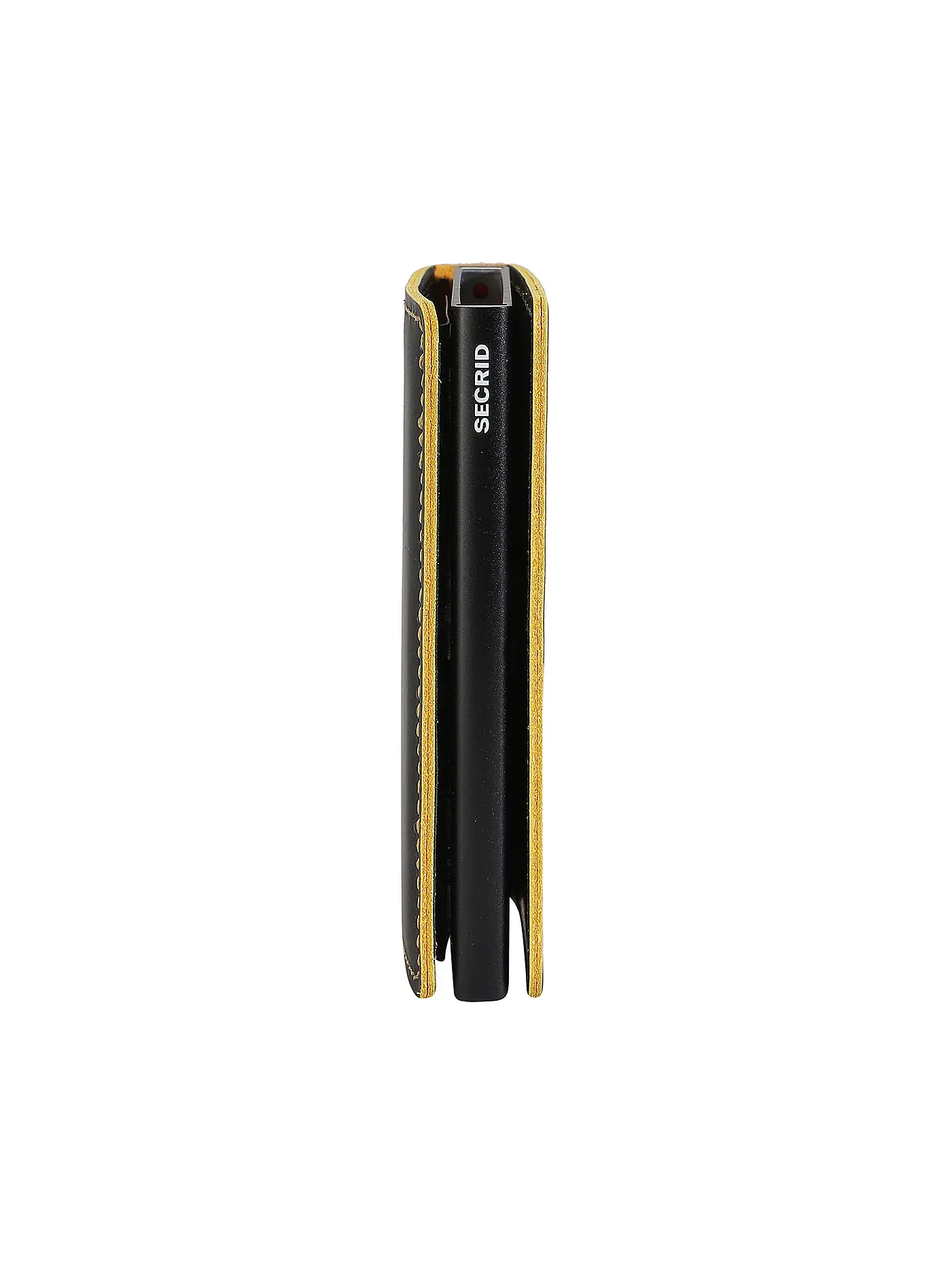 SECRID | Geldbörse - Slimwallet MATTE black & ochre | schwarz