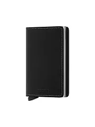SECRID | Geldbörse - Slimwallet Original Slim Black Navy | schwarz
