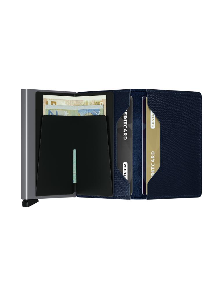 SECRID | Geldbörse - Slimwallet Rango Slim Blue Titanium | blau