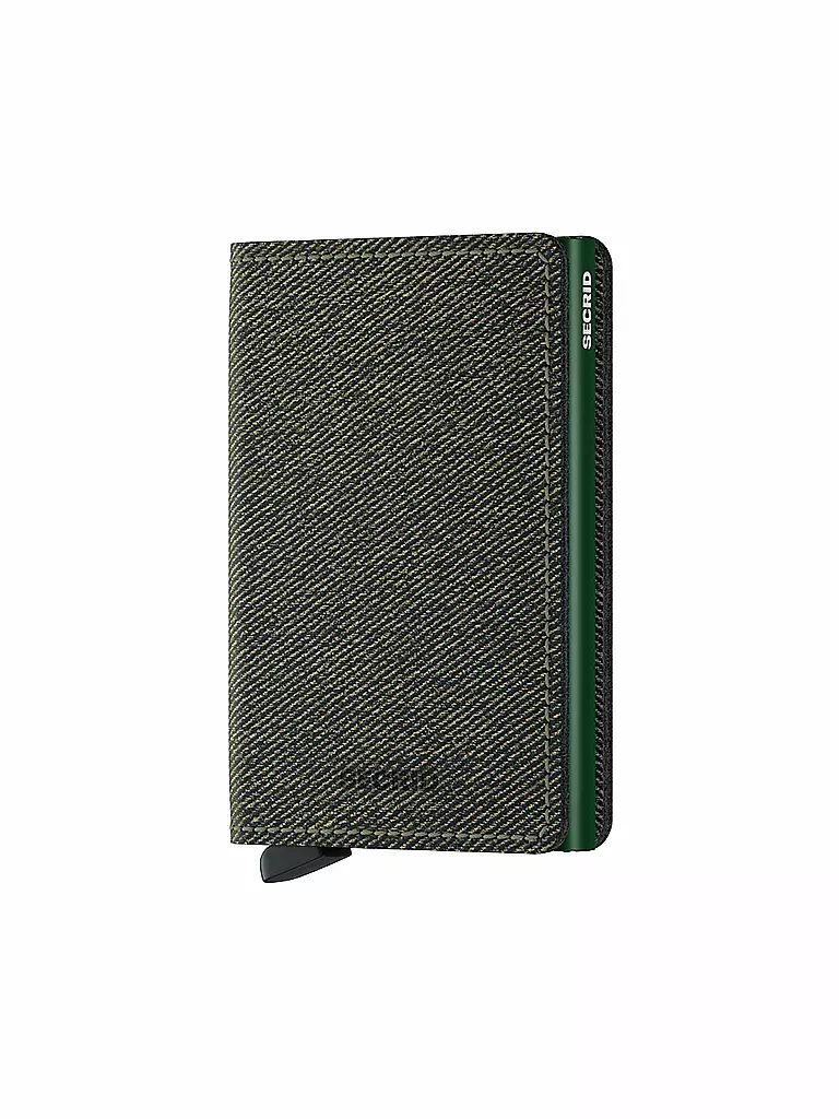 SECRID | Geldbörse - Slimwallet Twist Green | grün