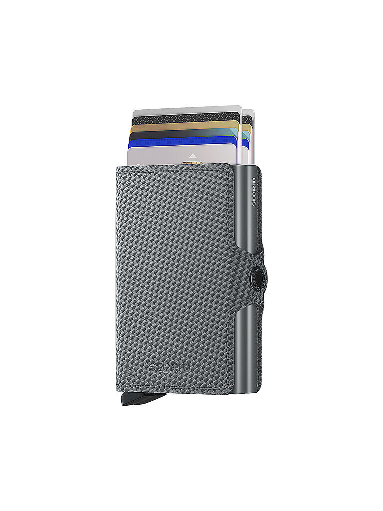 SECRID | Geldbörse - Twinwallet Carbon Cool Grey | grau