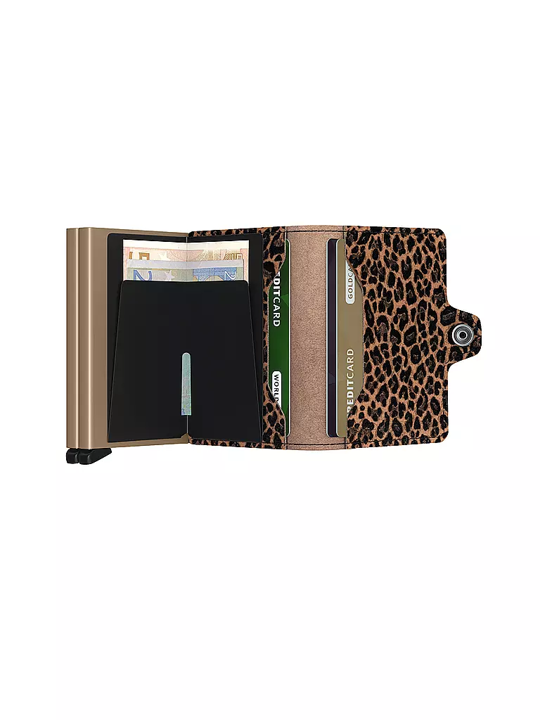 SECRID | Geldbörse - Twinwallet LEO beige  | beige