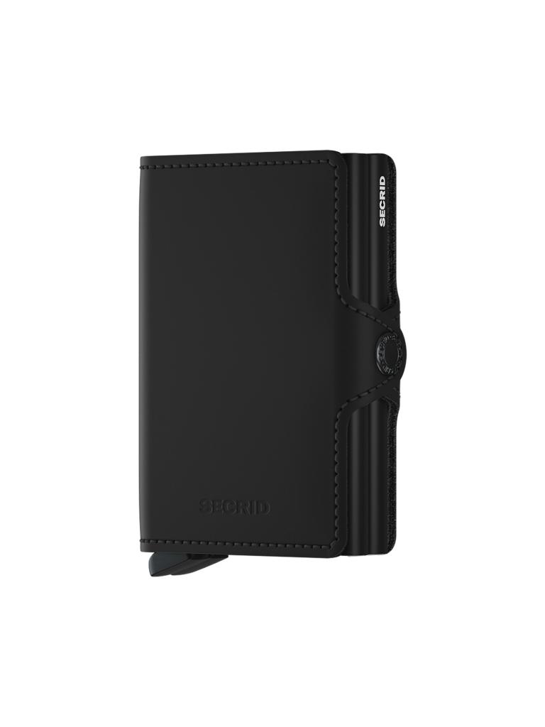 SECRID | Geldbörse - Twinwallet Matte Twin Black | schwarz