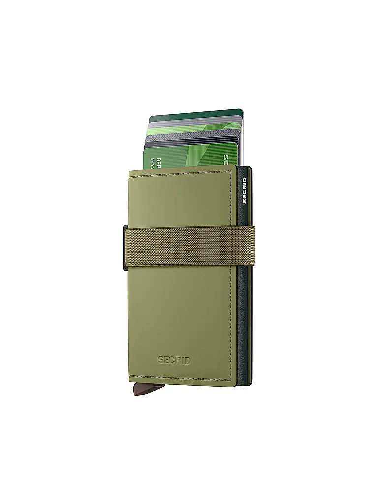 SECRID | Geldbörse BANDWALLET Leaf Khaki | 