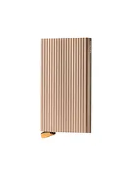 SECRID | Geldbörse PREMIUM CARDPROTECTOR + FLUTED Cashmere | Gold