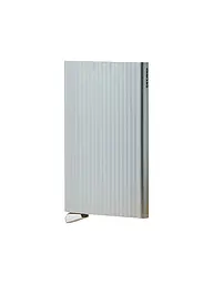 SECRID | Geldbörse PREMIUM CARDPROTECTOR + FLUTED Cashmere | Silber