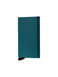 SECRID | Geldbörse PREMIUM CARDPROTECTOR + FLUTED Cashmere | Petrol