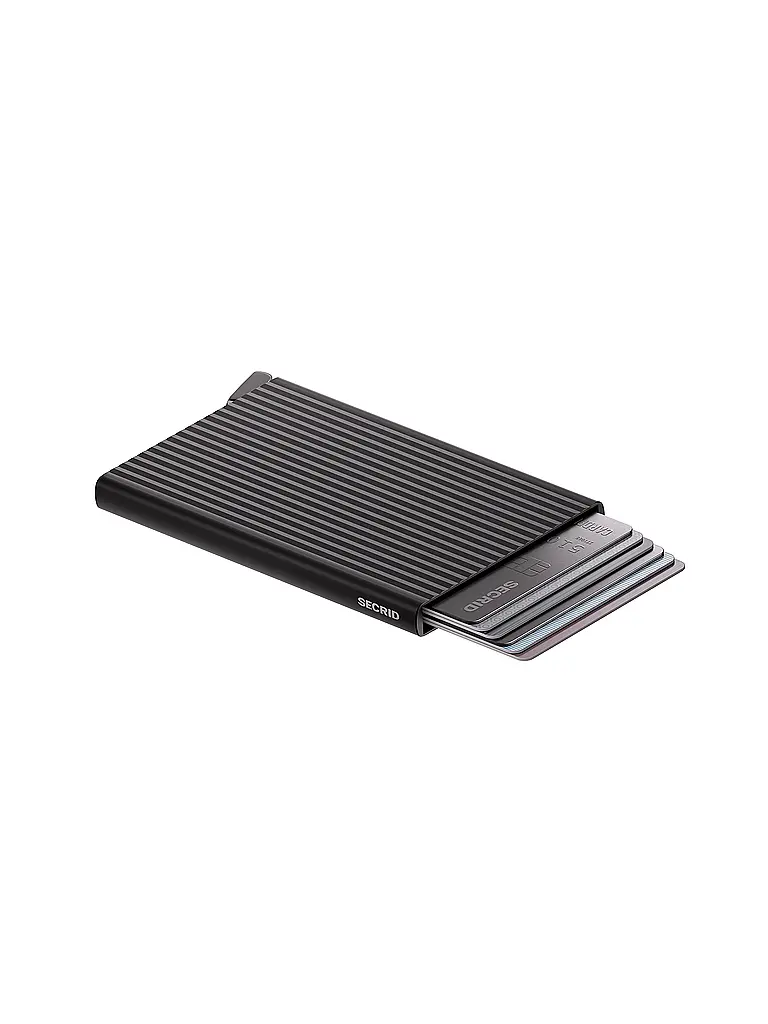 SECRID | Geldbörse PREMIUM CARDPROTECTOR FLUTED | Schwarz