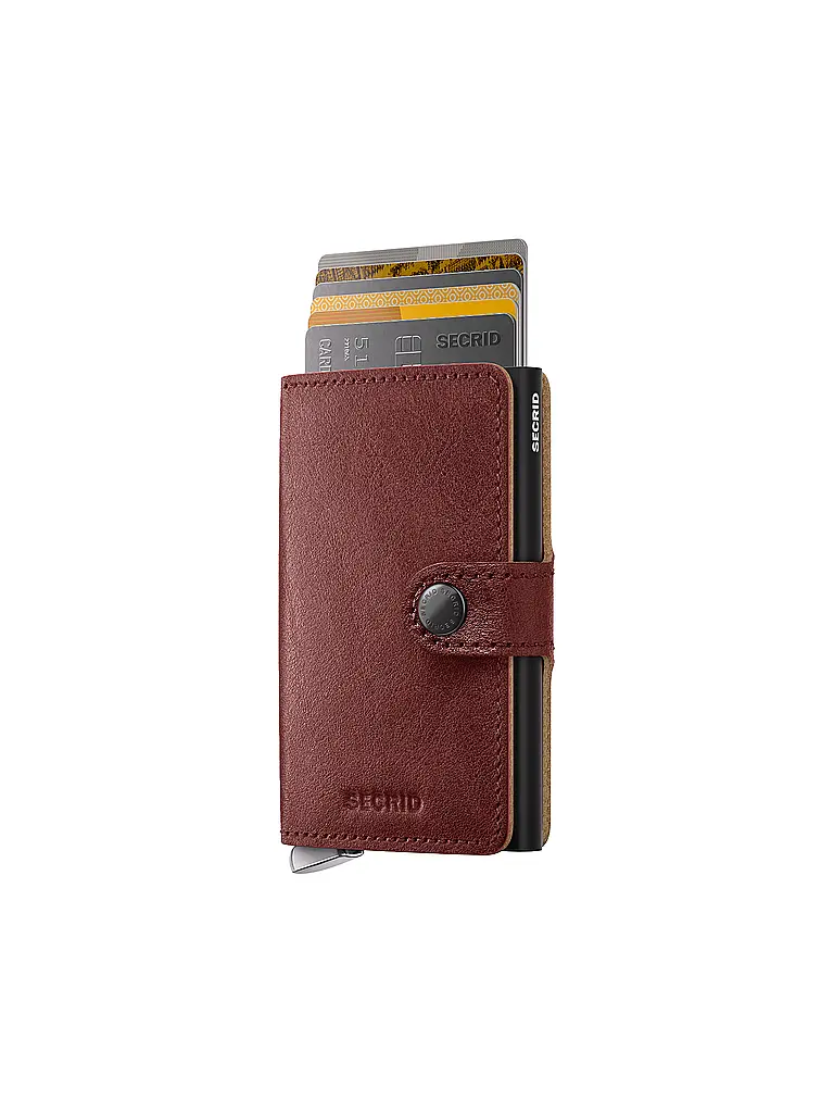 SECRID | Geldbörse PREMIUM MINIWALLET Basco Braun | Braun