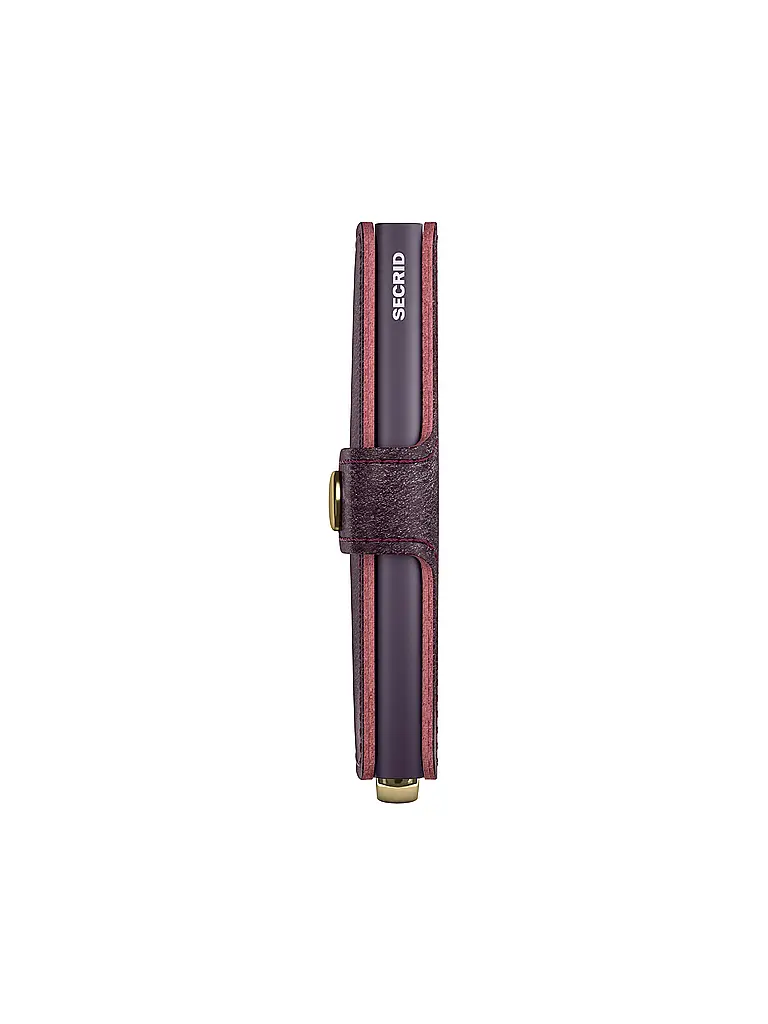 SECRID | Geldbörse PREMIUM MINIWALLET Bordeaux | dunkelrot