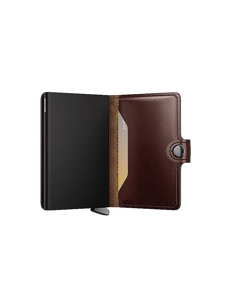 SECRID | Geldbörse PREMIUM MINIWALLET DUSK  Dark Brown | 
