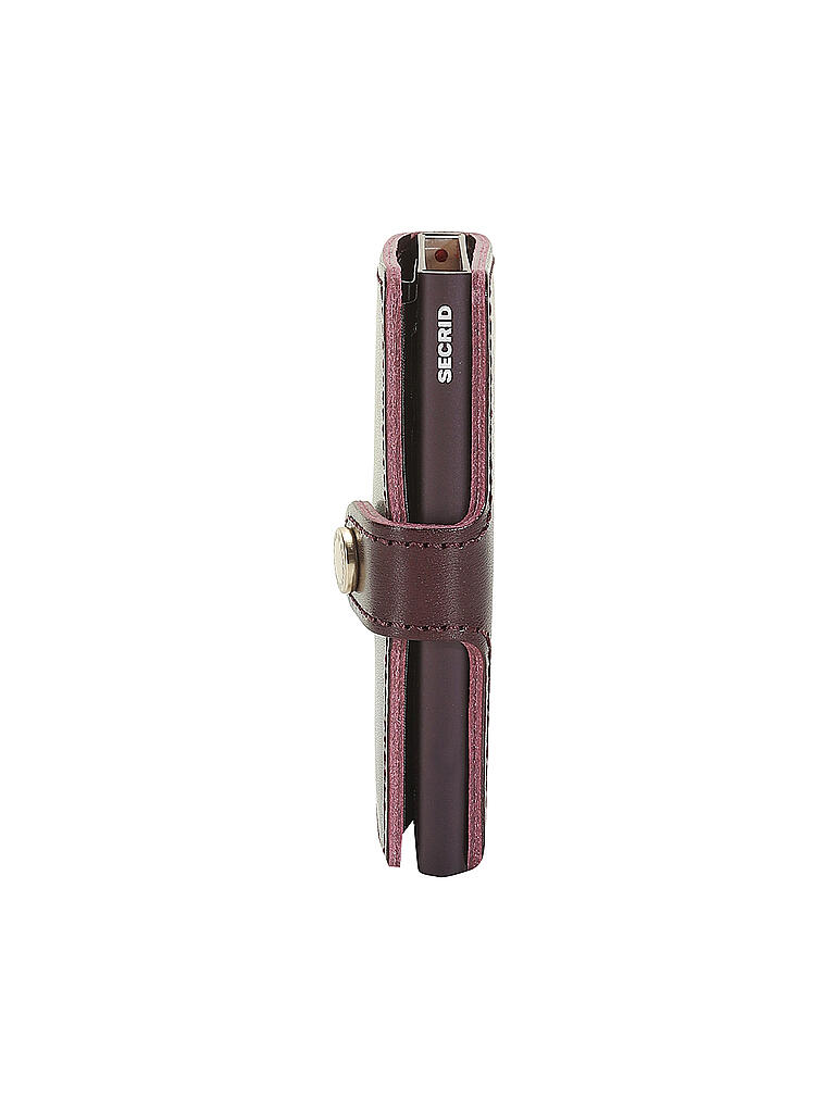 SECRID | Geldbörse PREMIUM MINIWALLET DUSK Bordeaux | dunkelrot