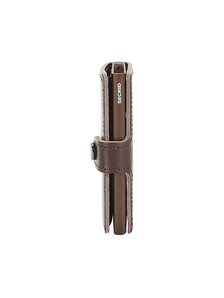 SECRID | Geldbörse PREMIUM MINIWALLET DUSK Dark Brown | braun