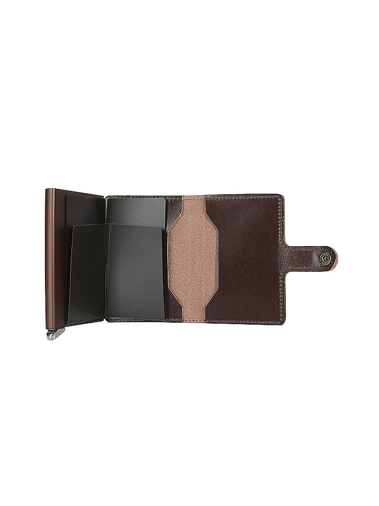 SECRID | Geldbörse PREMIUM MINIWALLET DUSK Dark Brown | braun