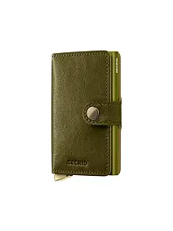 SECRID | Geldbörse PREMIUM MINIWALLET Ink | olive