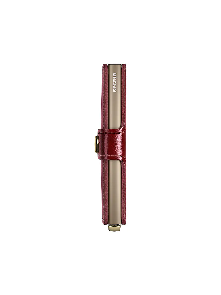SECRID | Geldbörse PREMIUM MINIWALLET Red | dunkelrot