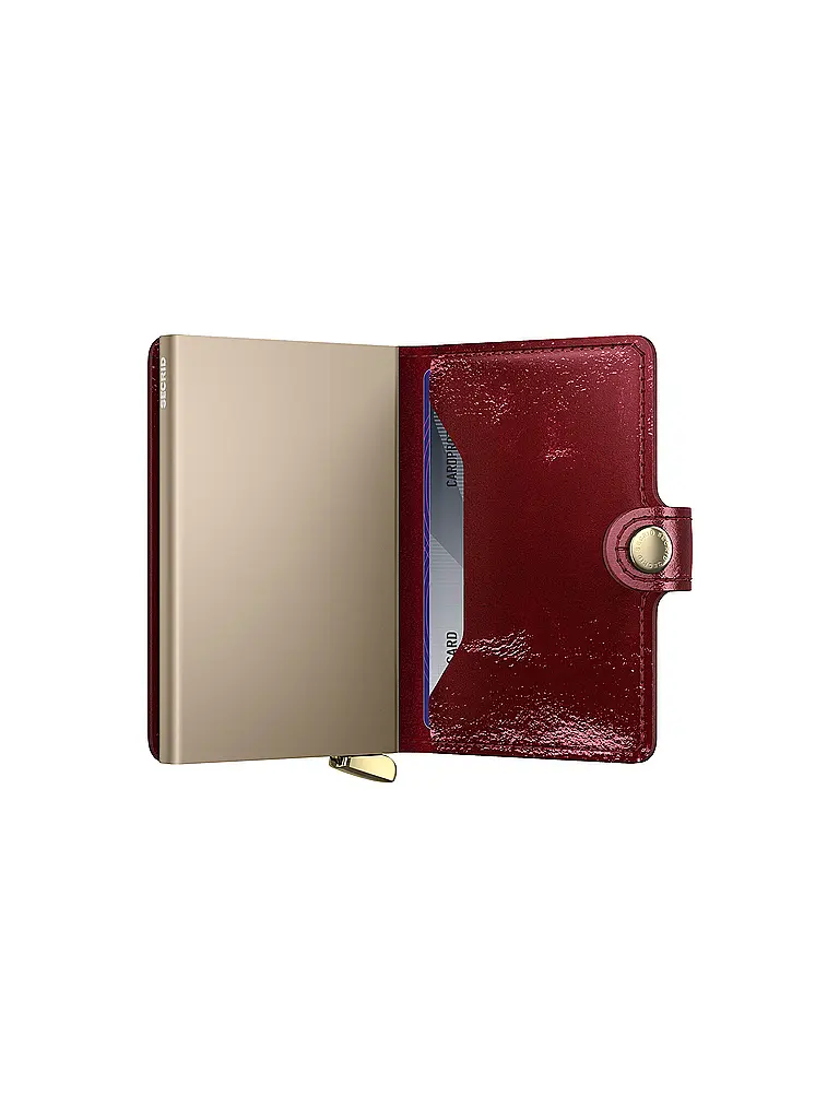 SECRID | Geldbörse PREMIUM MINIWALLET Red | dunkelrot
