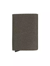 SECRID | Geldbörse - Slimwallet Carbon Cool Grey | olive