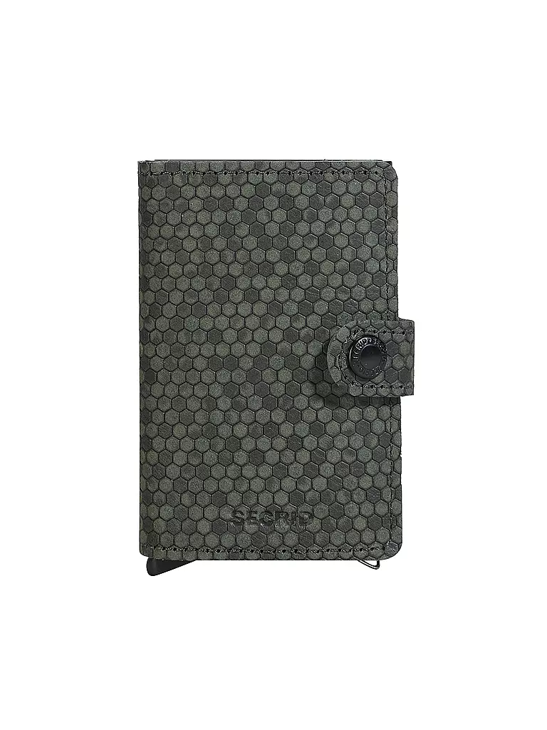 SECRID | Miniwallet HEXAGON Green | dunkelgrün