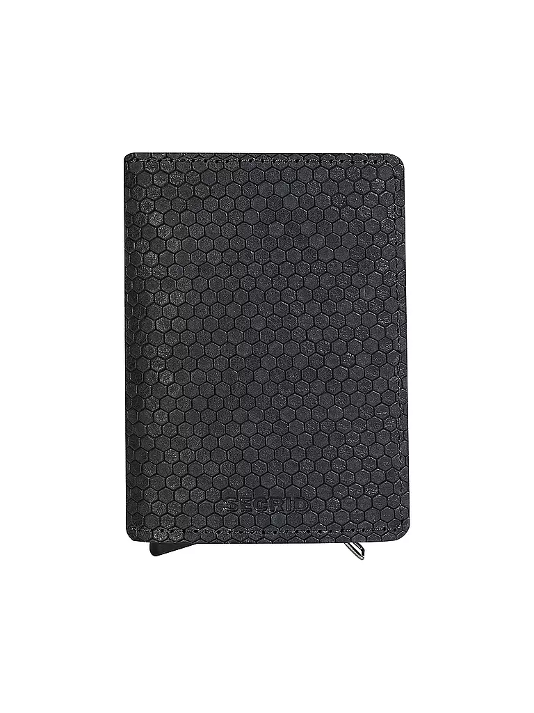 SECRID | Slimwallet HEXAGON Black | schwarz