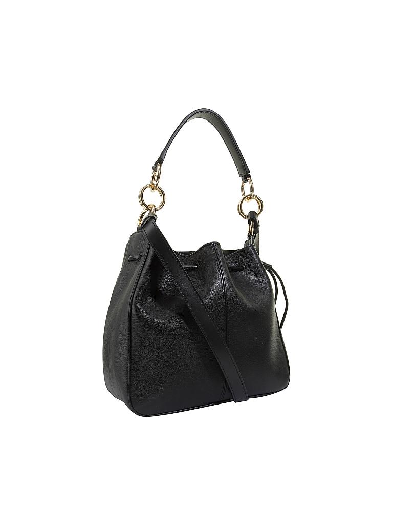 SEE BY CHLOE | Ledertasche - Beuteltasche "Tony" M | schwarz