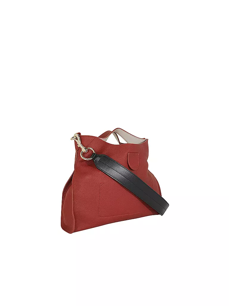 SEE BY CHLOE | Ledertasche - Henkeltasche JOAN | dunkelrot