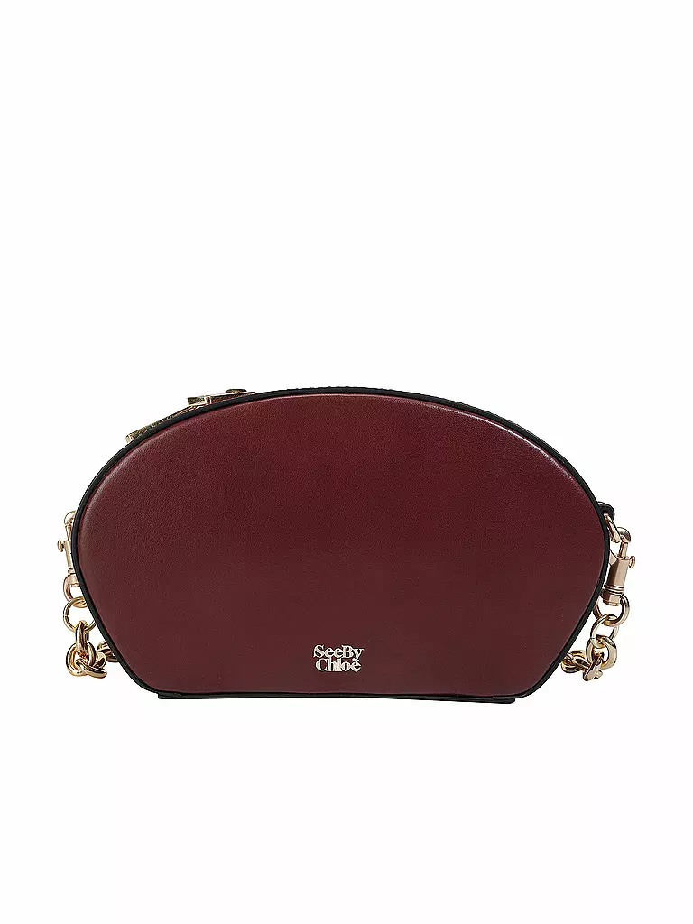 SEE BY CHLOE | Ledertasche - Mini Bag SHELL | rot