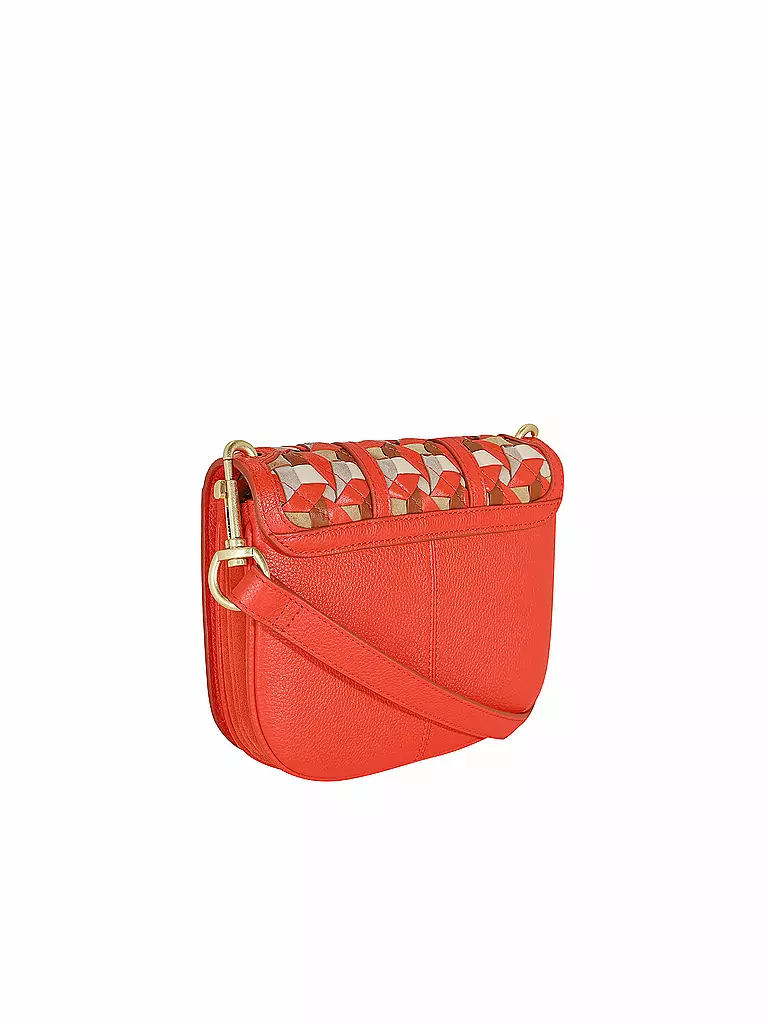 SEE BY CHLOE | Ledertasche - Umhängetasche HANA Small | orange