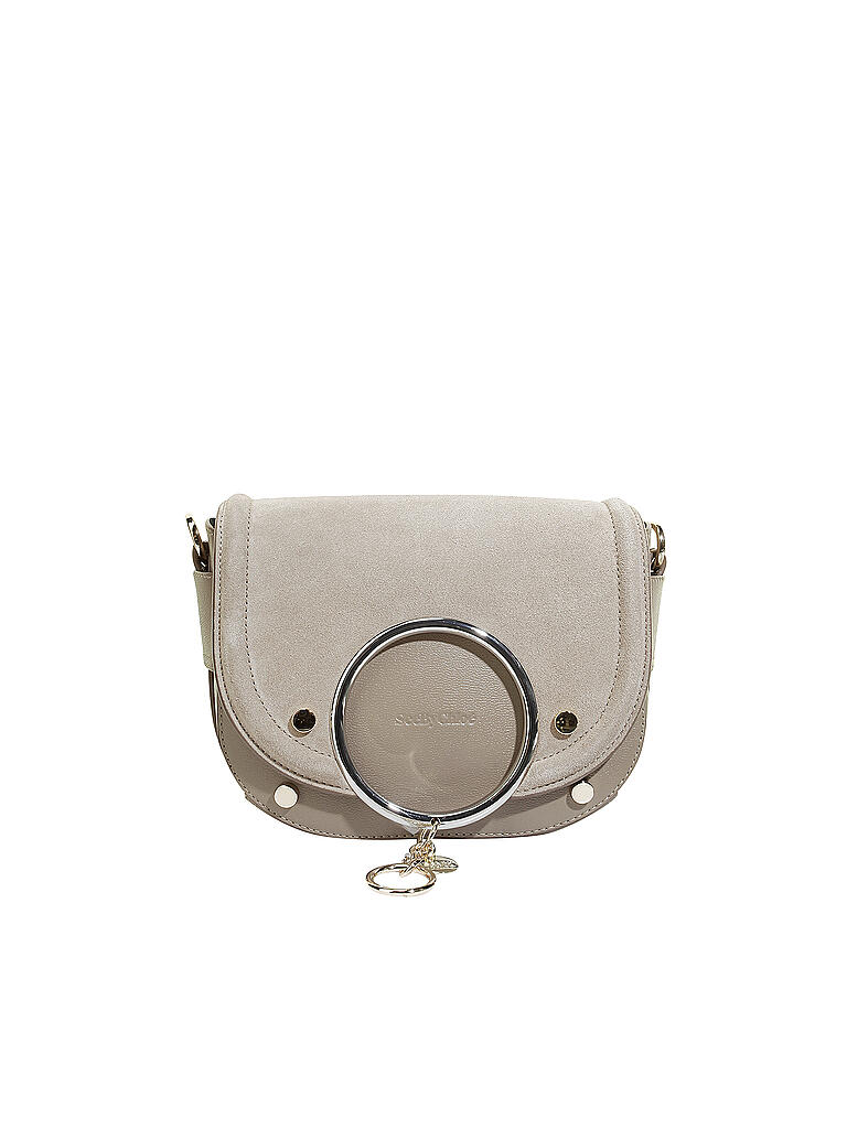 SEE BY CHLOE | Ledertasche - Umhängetasche MARA | grau