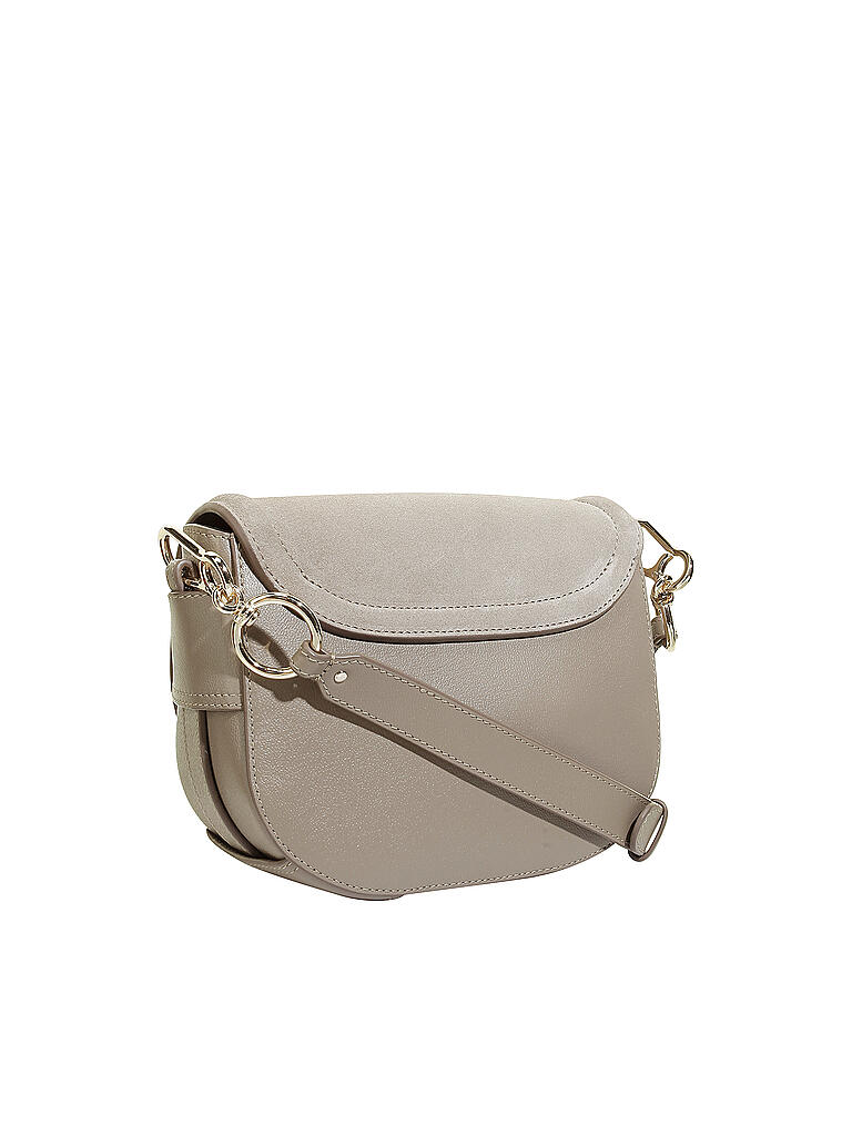 SEE BY CHLOE | Ledertasche - Umhängetasche MARA | grau