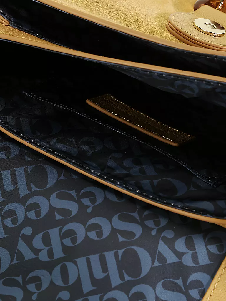 SEE BY CHLOE | Ledertasche - Umhängetasche Mara | beige