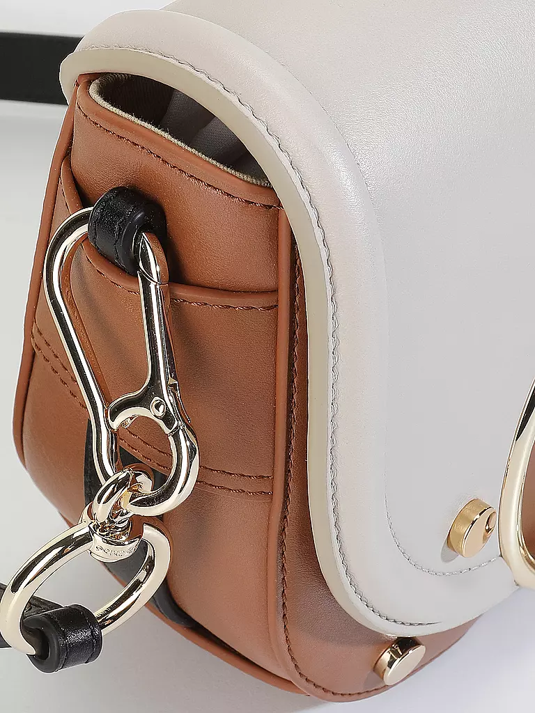 SEE BY CHLOE | Ledertasche - Umhängetasche MARA | beige